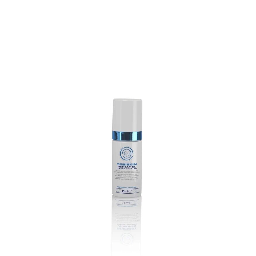 TEBISKIN RETICAP-EL SPF 15 kremas nuo raukšlių, kovojantis su senėjimo požymiais akių ir lūpų srityje, 15 ml
