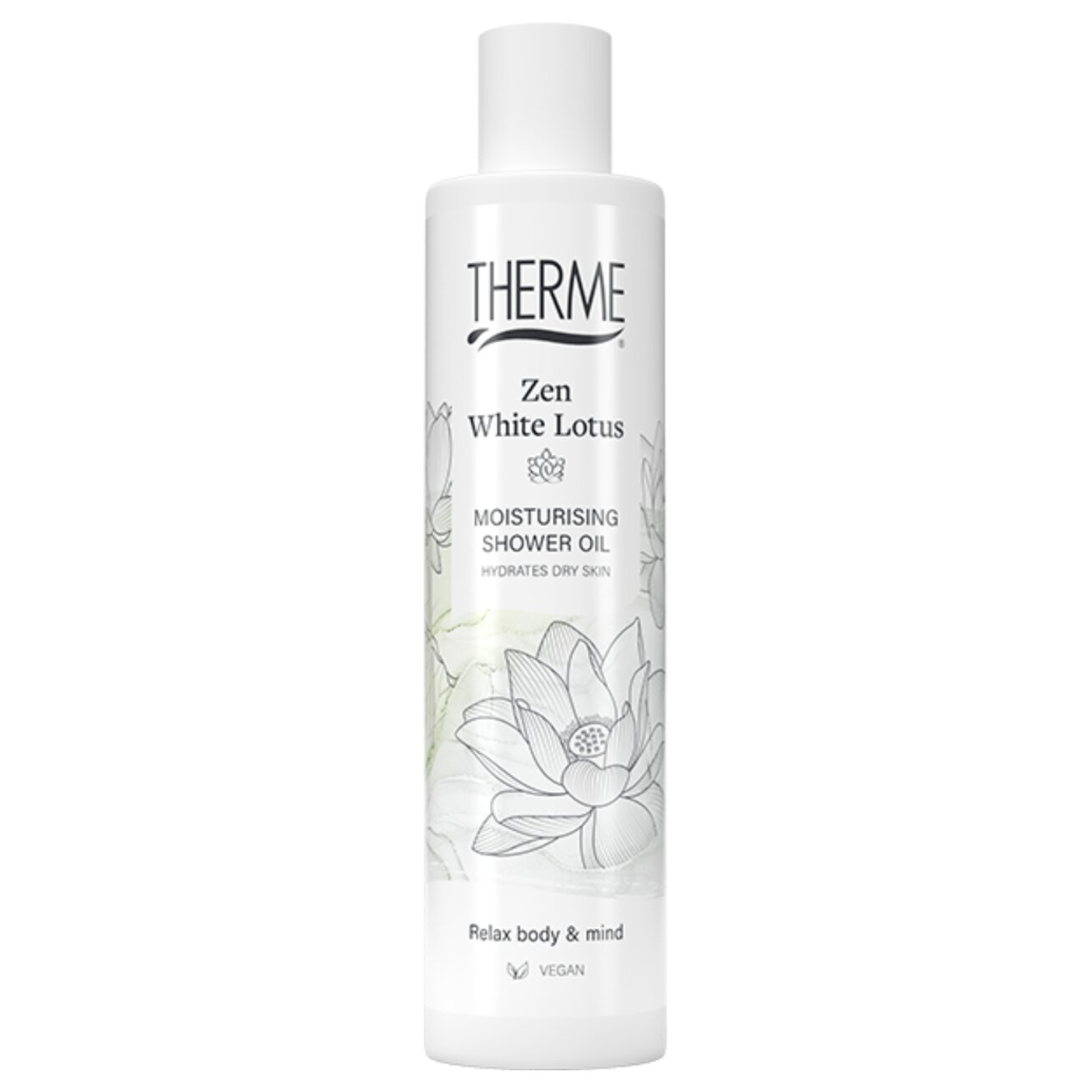 THERME ZEN WHITE LOTUS DRĖKINANTIS DUŠO ALIEJUS, 250 ML THERME ZEN WHITE LOTUS DRĖKINANTIS DUŠO ALIEJUS, 250 ML