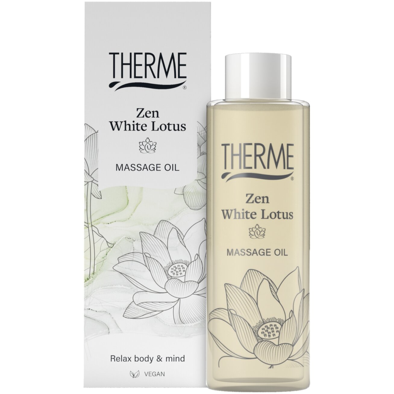 THERME ZEN WHITE LOTUS MASAŽO ALIEJUS, 125 ML THERME ZEN WHITE LOTUS MASAŽO ALIEJUS, 125 ML