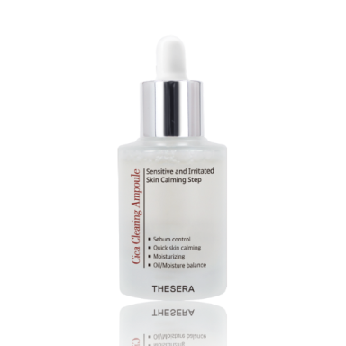 THESERA CICA VALOMOJI AMPULĖ, 30 ML (sudirgusiai odai)