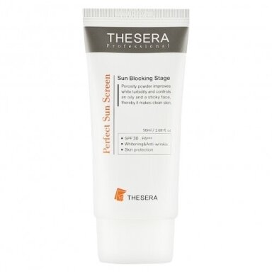THESERA PERFECT SUN SCREEN KREMAS NUO SAULĖS SPF 30, 50ml