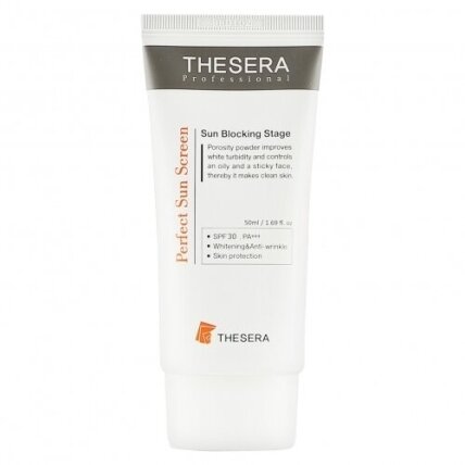 THESERA PERFECT SUN SCREEN KREMAS NUO SAULĖS SPF 30, 50ml THESERA PERFECT SUN SCREEN KREMAS NUO SAULĖS SPF 30, 50ml
