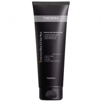THESERA ROOTENSION BLACK EX PLAUKŲ KAUKĖ, 250 ML THESERA ROOTENSION BLACK EX PLAUKŲ KAUKĖ, 250 ML