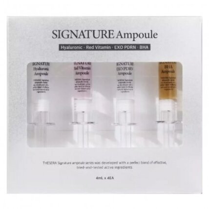 THESERA SIGNATURE AMPULIŲ RINKINYS, 4x4 ML THESERA SIGNATURE AMPULIŲ RINKINYS, 4x4 ML