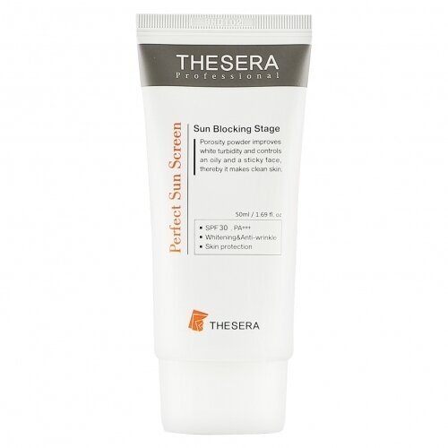 THESERA PERFECT SUN SCREEN KREMAS NUO SAULĖS SPF 30, 50ml