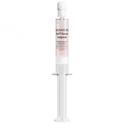 THESERA SIGNATURE RED VITAMIN ŠVIESINANTI IR SKAISTINANTI AMPULĖ, 1x4 ML THESERA SIGNATURE RED VITAMIN ŠVIESINANTI IR SKAISTINANTI AMPULĖ, 1x4 ML