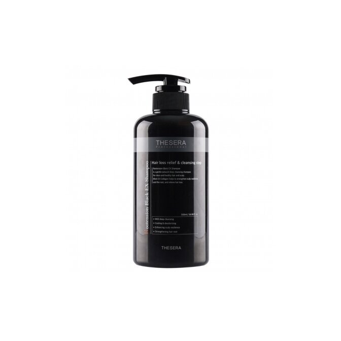 THESERA ROOTENSION BLACK EX ŠAMPŪNAS, 500 ML THESERA ROOTENSION BLACK EX ŠAMPŪNAS, 500 ML