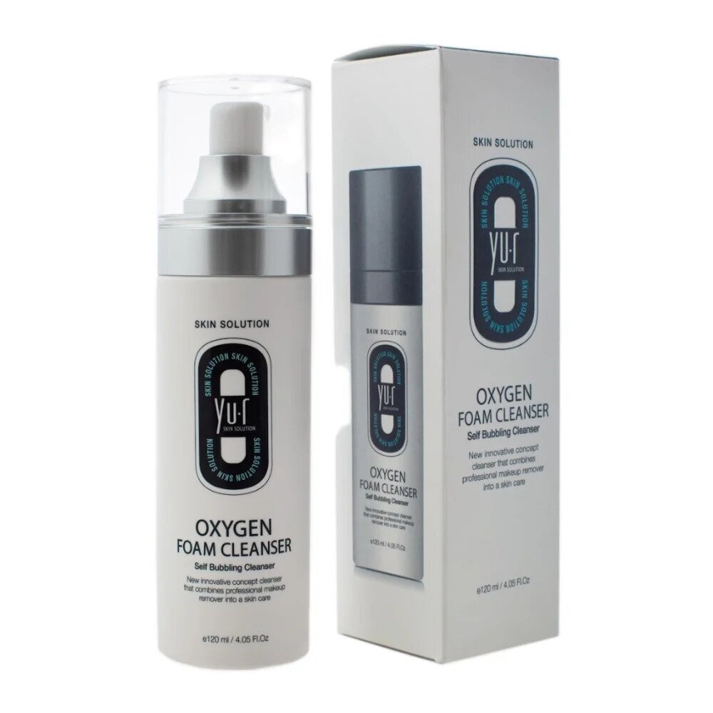 Yu.r Skin Oxygen foam cleanser , 120 ml (Deguoninis putojantis prausiklis)