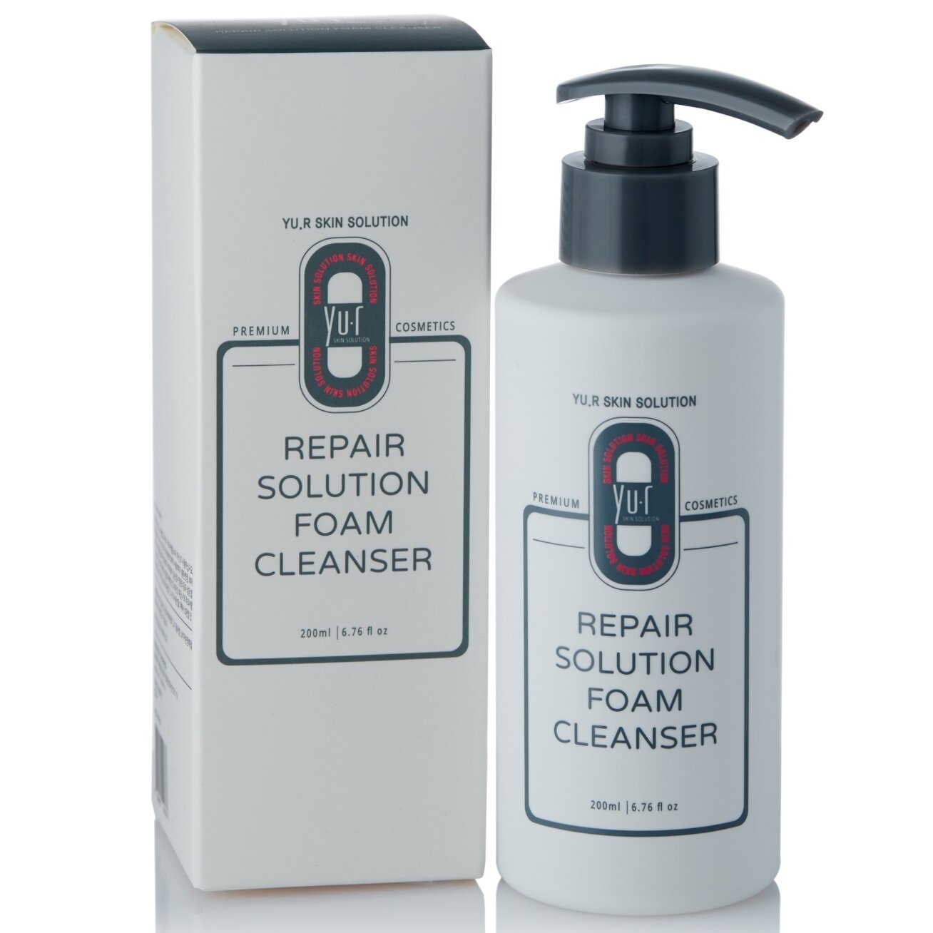 Yu.r Švelniai valančios veido putos Repair solution, 200 ml