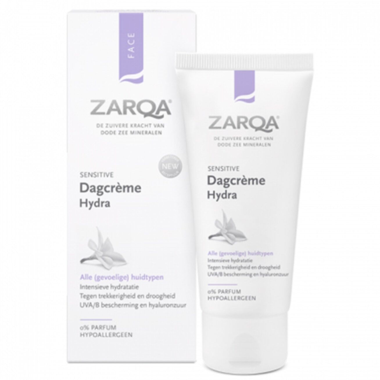 ZARQA DRĖKINAMASIS DIENINIS VEIDO KREMAS, 50 G