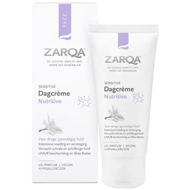 ZARQA MAITINAMASIS DIENINIS VEIDO KREMAS, 50 ML